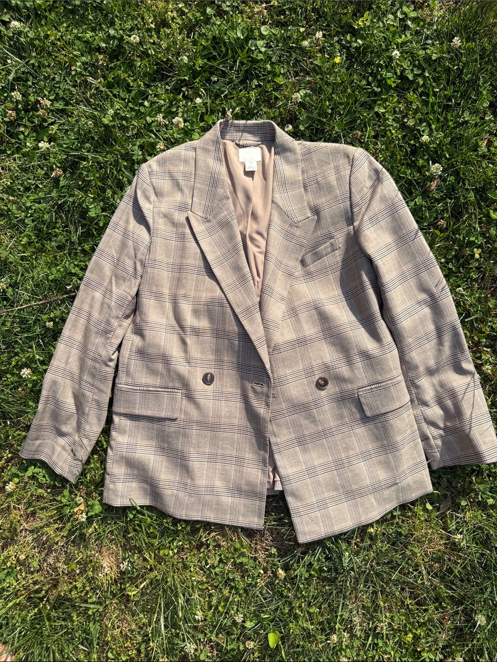 H&M Plaid Blazer and Skirt Set - Picture 4 of 6